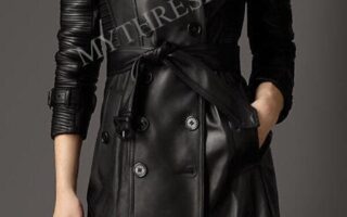 leather coat