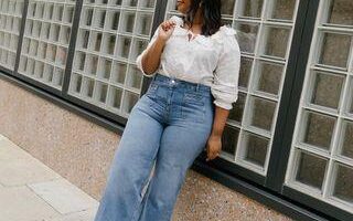 wide leg cropped jeans