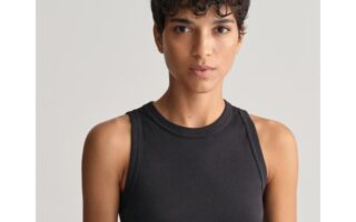 high neck tank top