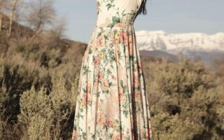 long floral dresses