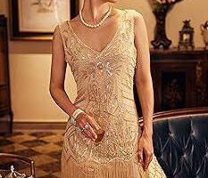 modern flapper dress