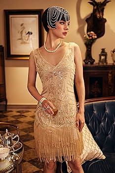 modern flapper dress