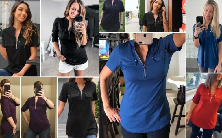 womens business casual tops