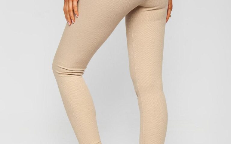 beige leggings