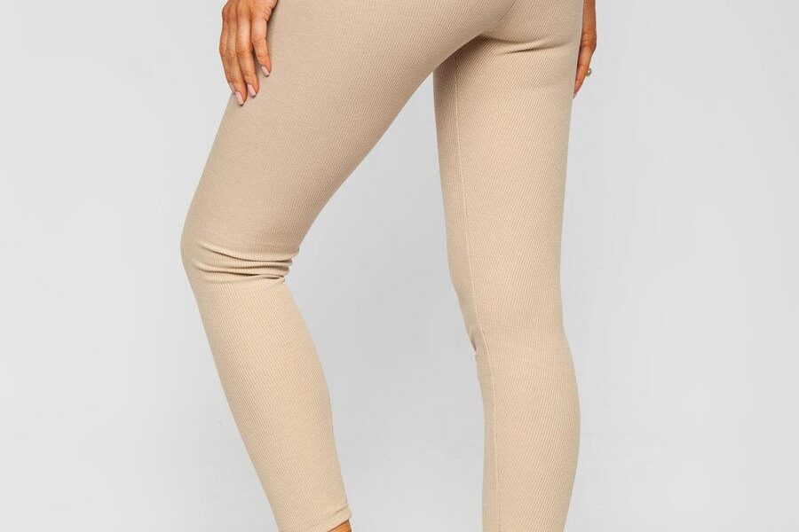 beige leggings