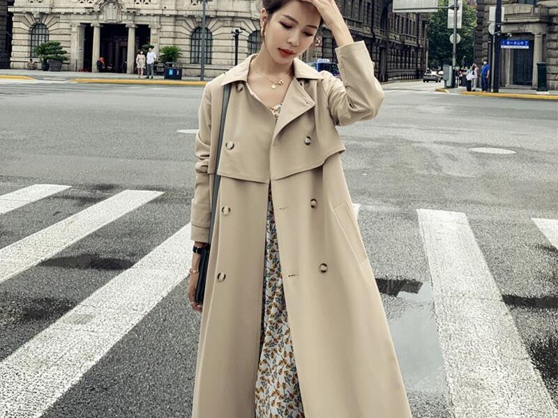 long trench coat