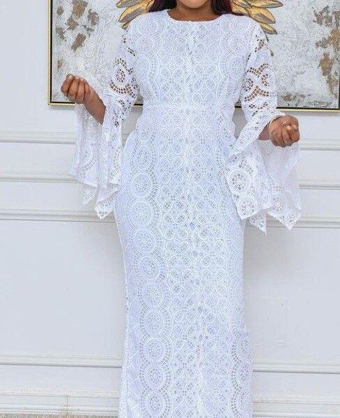 white lace styles for ladies 2022