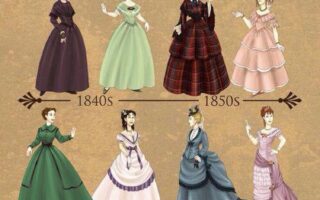 1800s clothing female