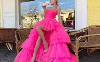 hot pink dresses for women