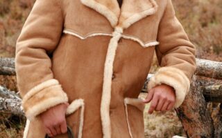 shearling coat womens