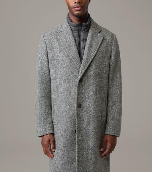 wool blend coat