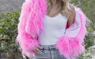 feather jacket