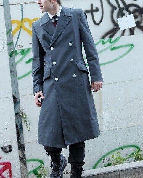 grey trench coat