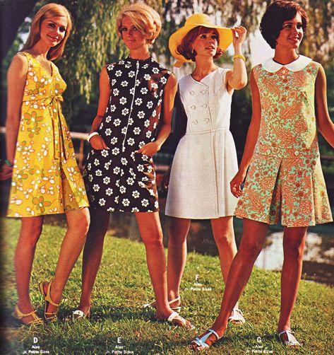 womens 60s clothing