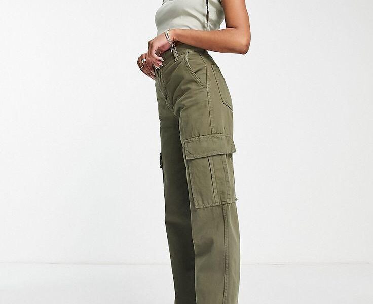 stradivarius cargo pants