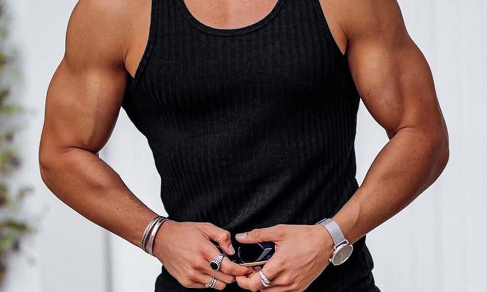 mens vest tops