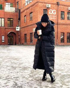 long puffer coat