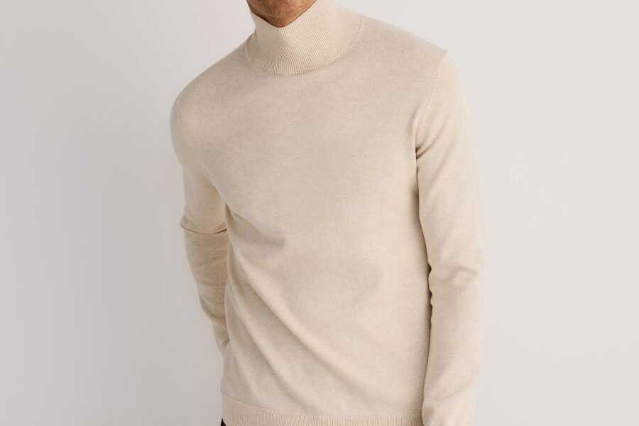 beige sweater