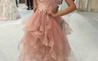 pink cocktail dress